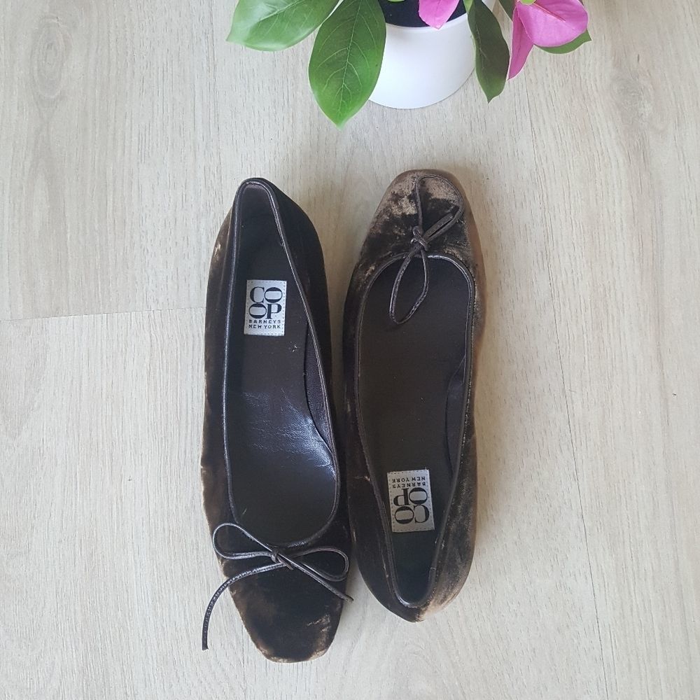 Coop Barneys New York flats